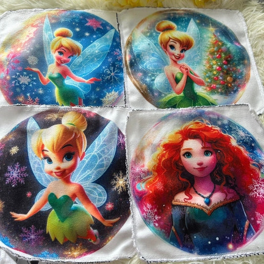 Débarbouillette princesse Noel