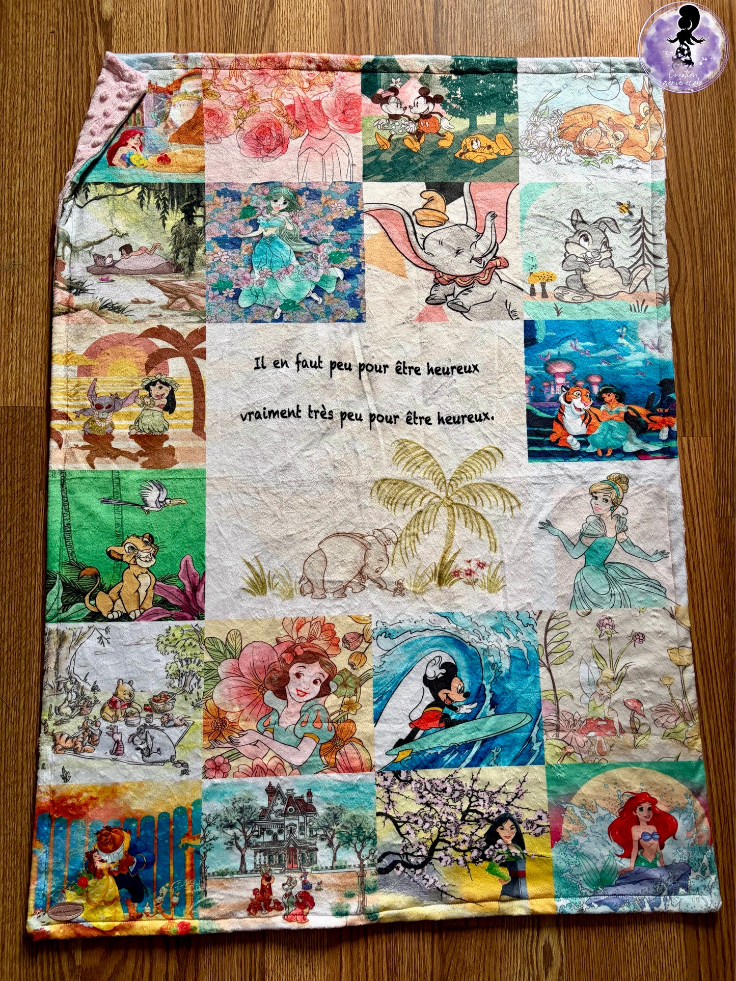 Doudou 30x40 personnage