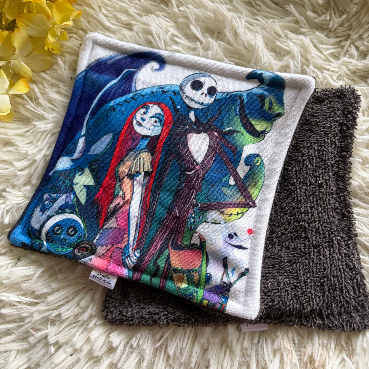 Débarbouillette premium halloween jack
