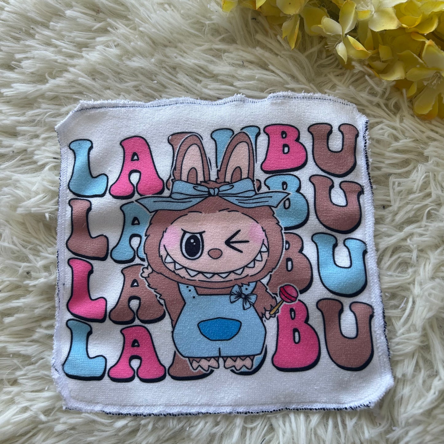 Débarbouillette monstre lafufu