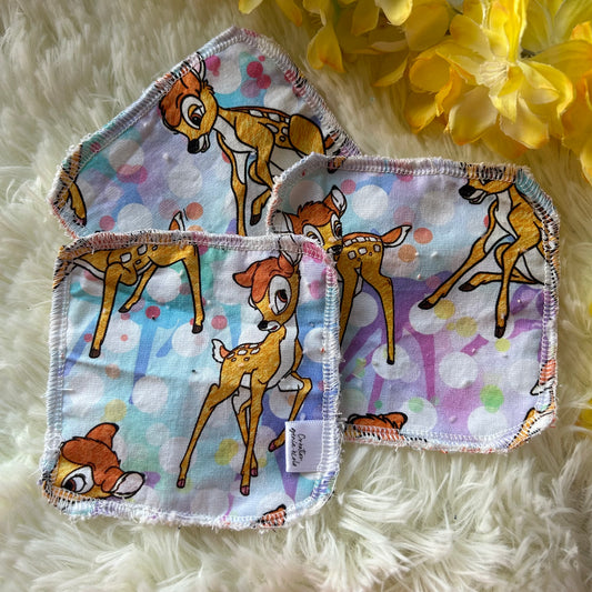 Tampon démaquillant bambi