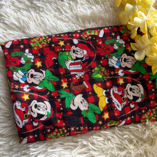 Mousseline de bambou souris noel