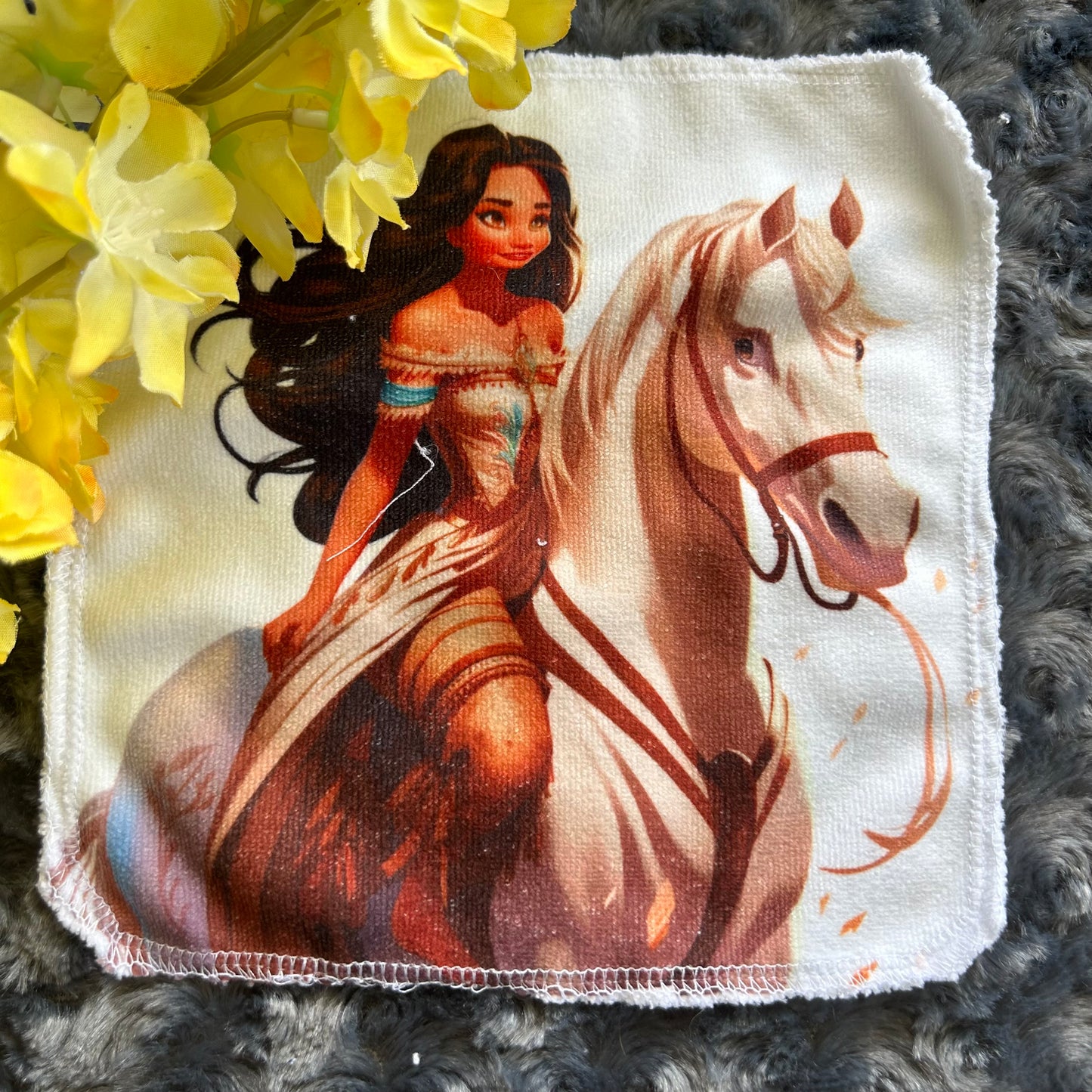 Debarbouillette princesse pocahontas