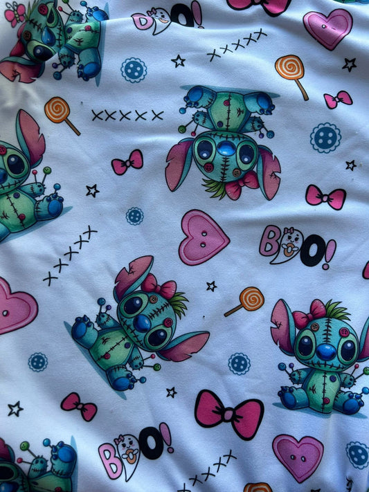 Serviette hygiénique lavable exclusif personnage bleu Halloween dbp