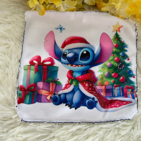 Debarbouillette noel bleu