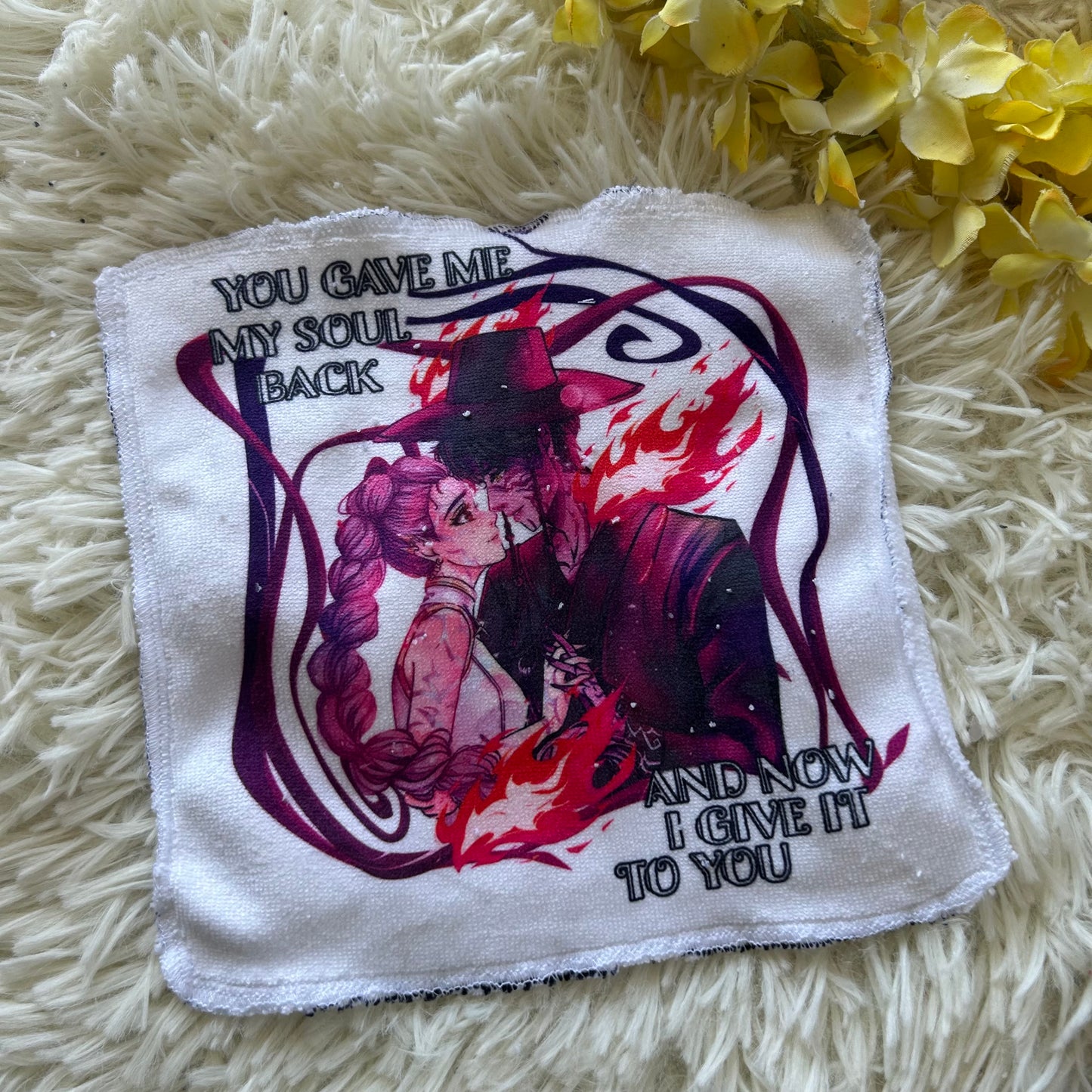 Débarbouillette kpop demon