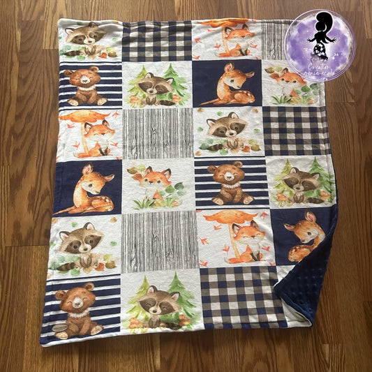 Doudou 30x40 animaux