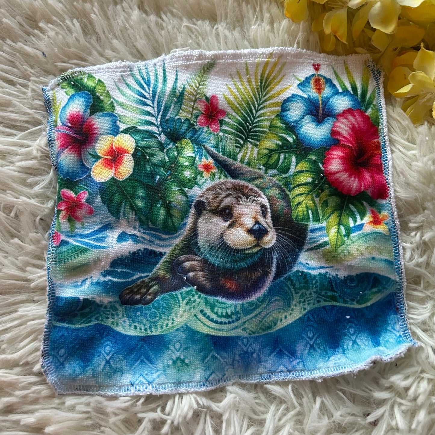 Débarbouillette loutre