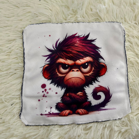 Debarbouillette singe