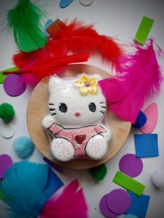 Bombe de bain hello kitty annaturel