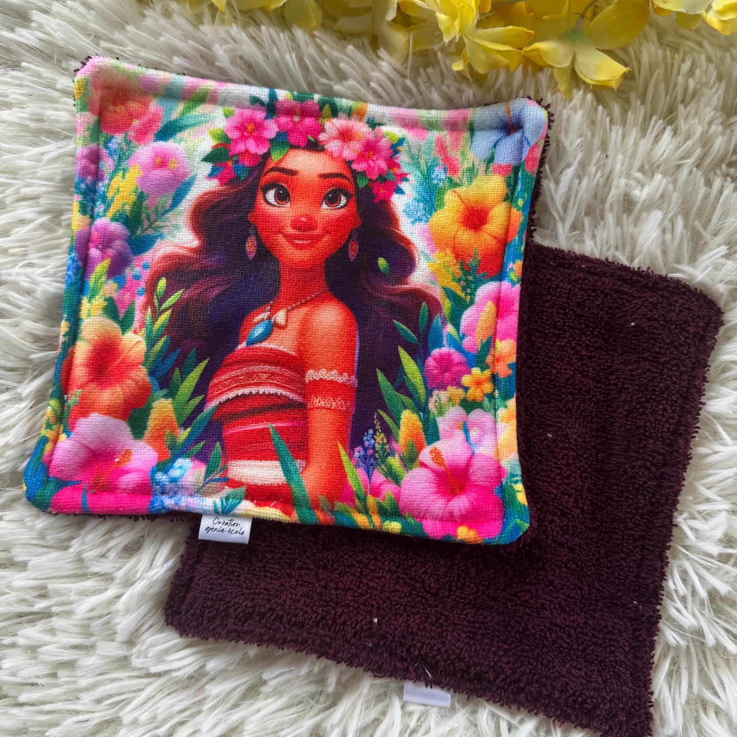 Débarbouillette premium princesse