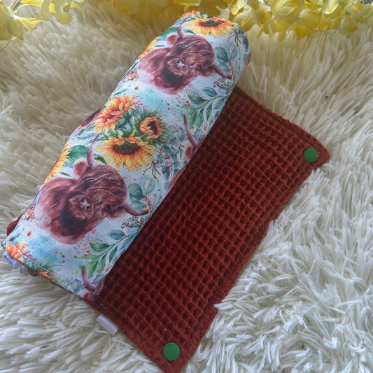 Essuie-tout lavable vache