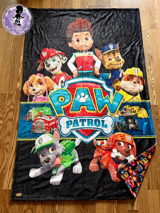Doudou 40x60 chien patrouilleur