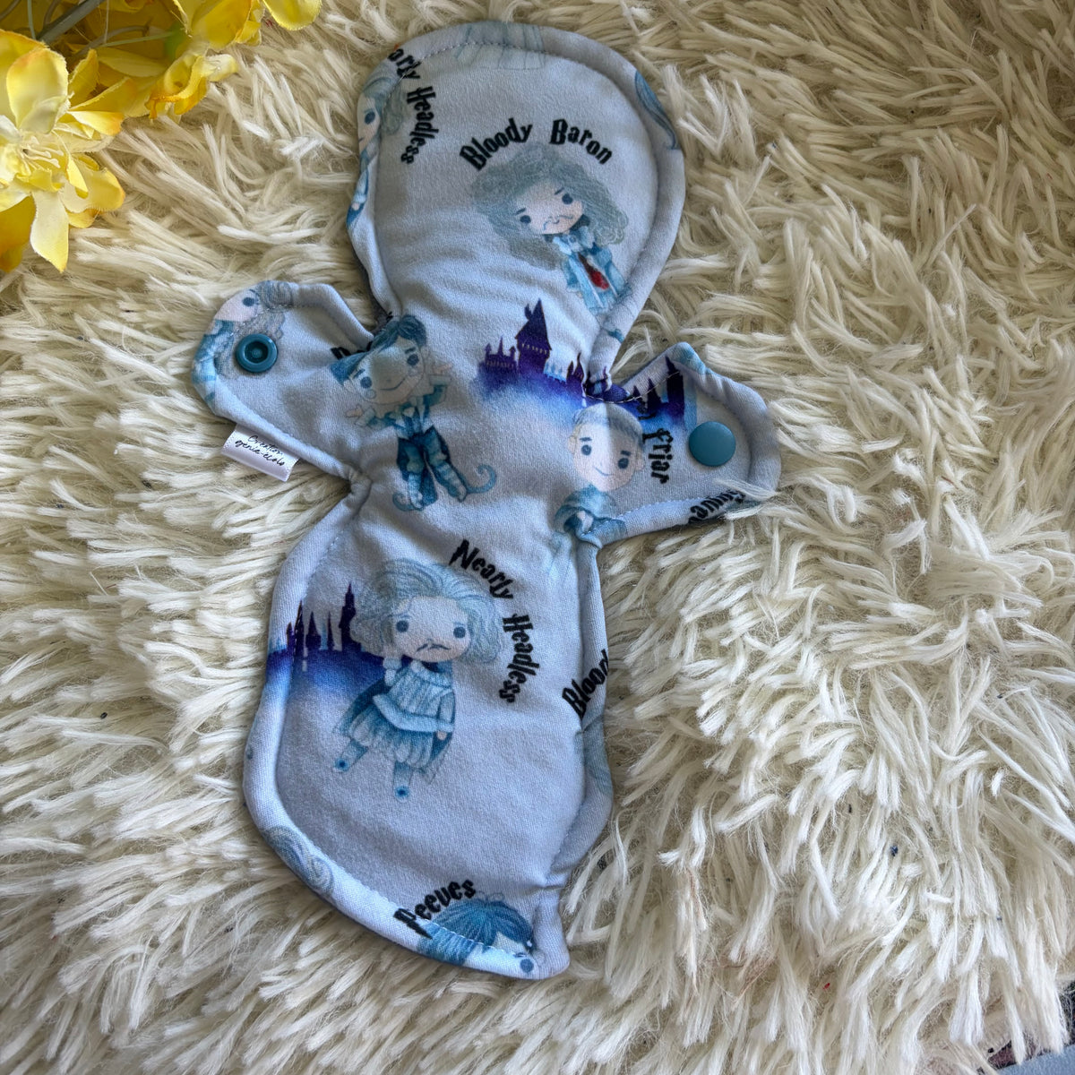 Serviette hygiénique 10“modéré Halloween fantome