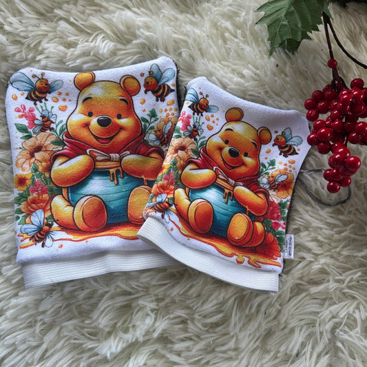 Mitaine de bain ourson