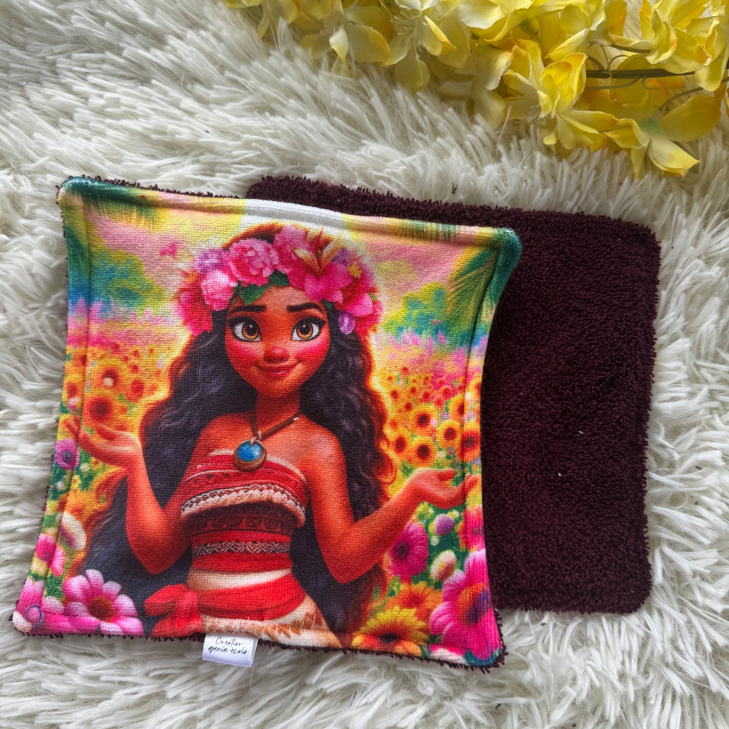 Débarbouillette premium princesse