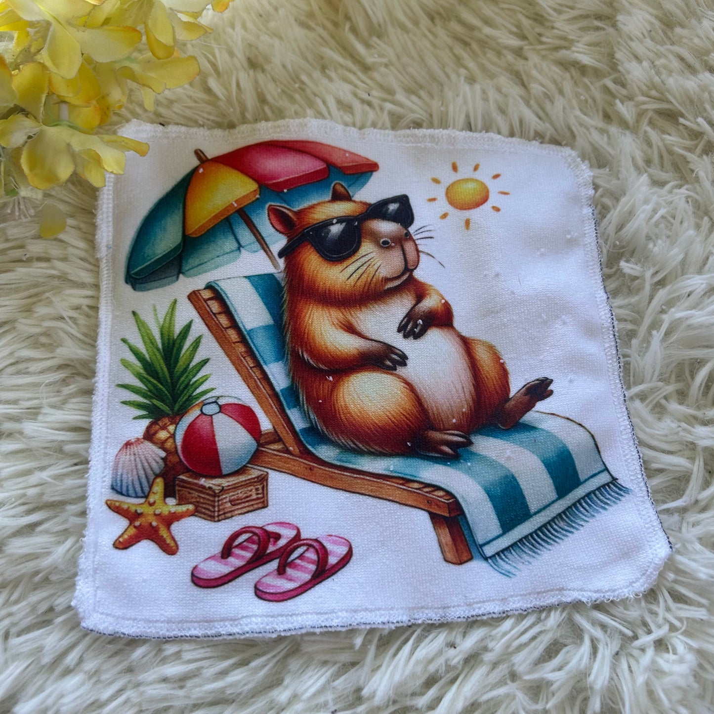 Débarbouillette capybarah