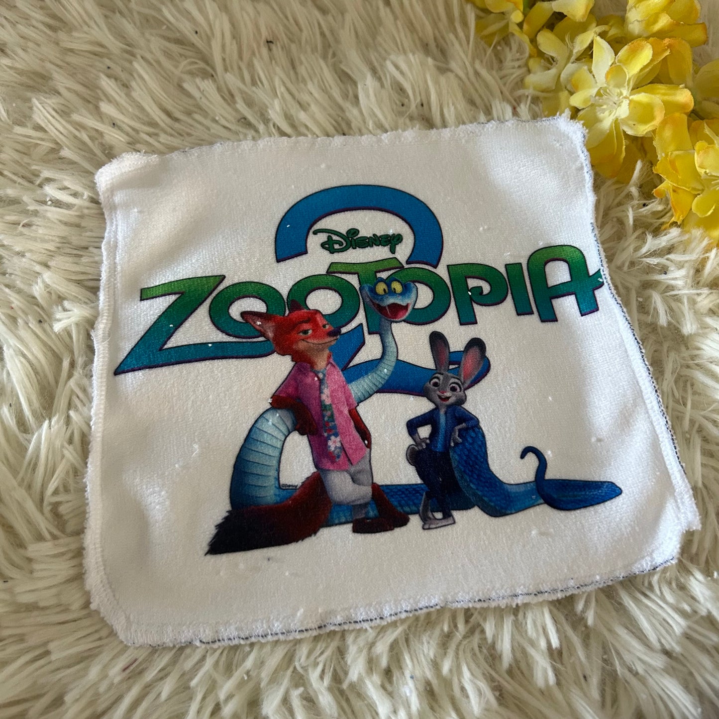 Débarbouillette zootopie