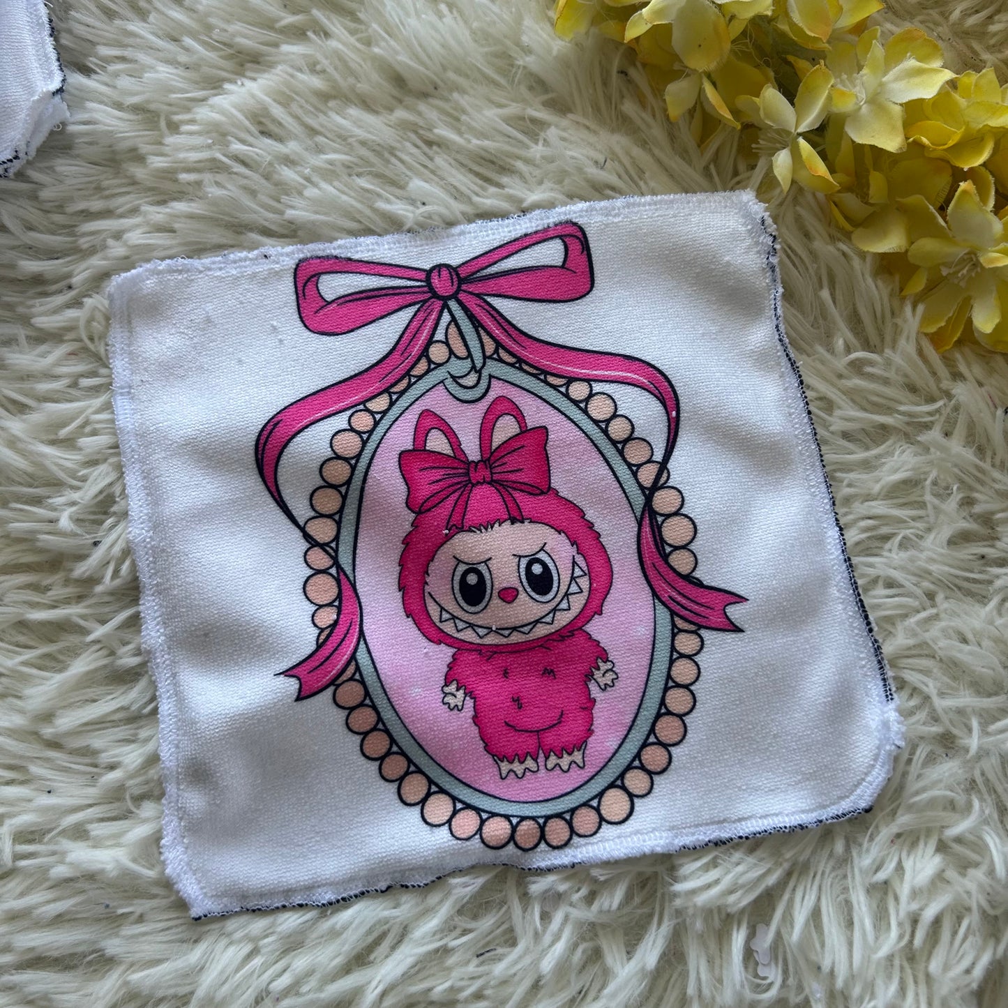 Débarbouillette monstre lafufu