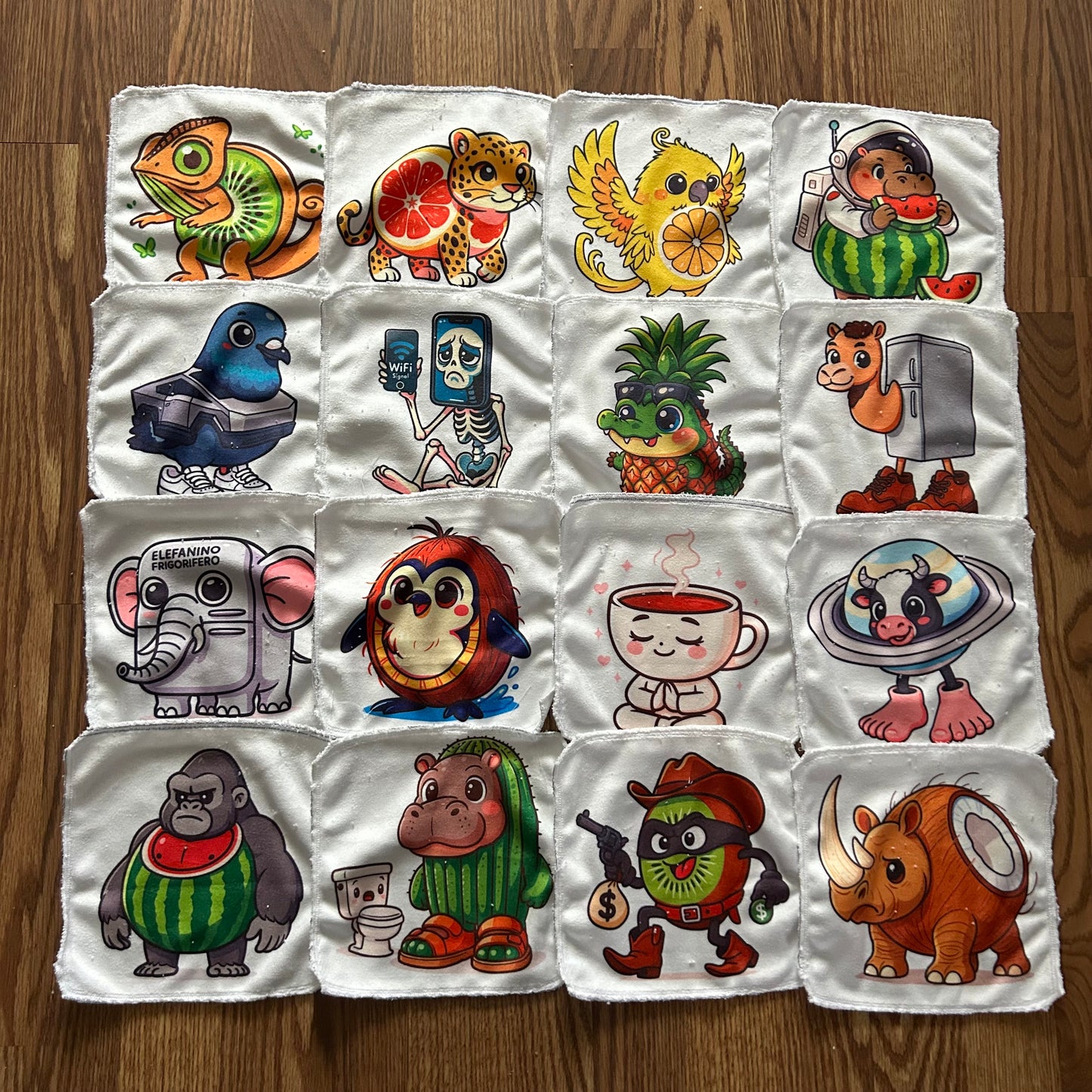 Débarbouillette personnage populaire brain