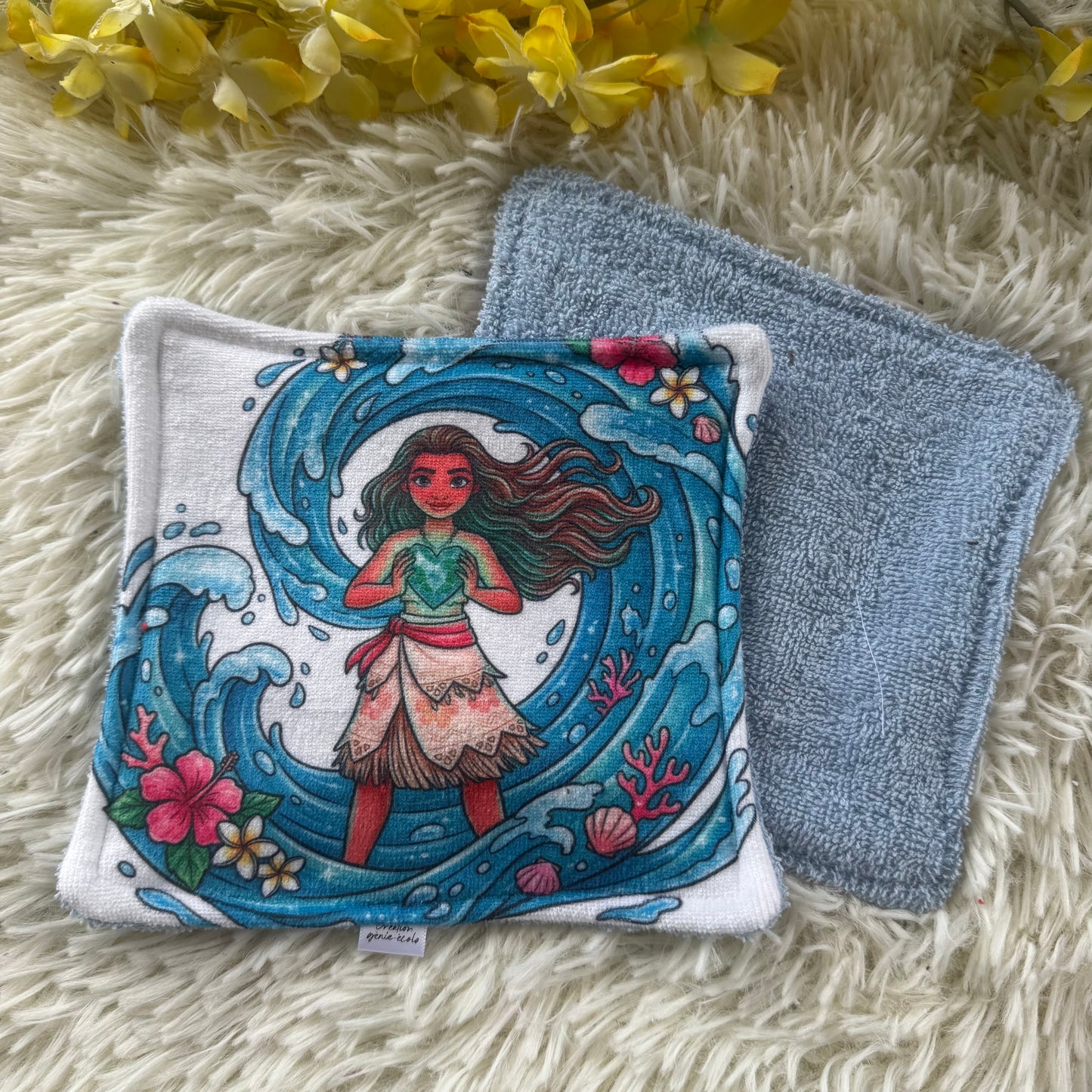 Débarbouillette premium princesse
