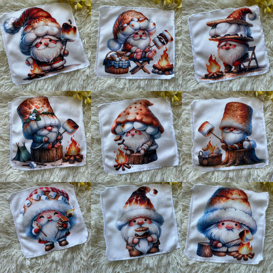Débarbouillette gnomes smores