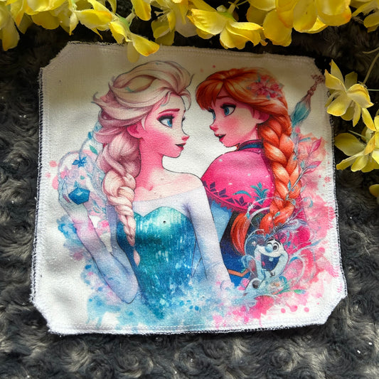 Débarbouillette princesse elsa