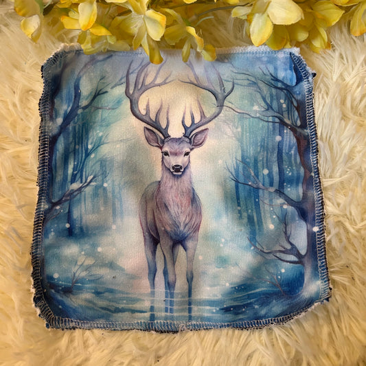 Débarbouillette cerf