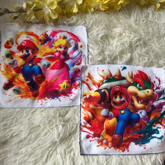 Débarbouillette personnage jeux