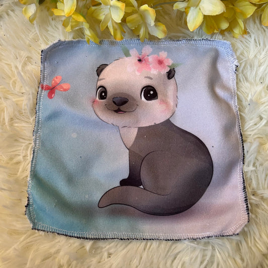 Débarbouillette loutre