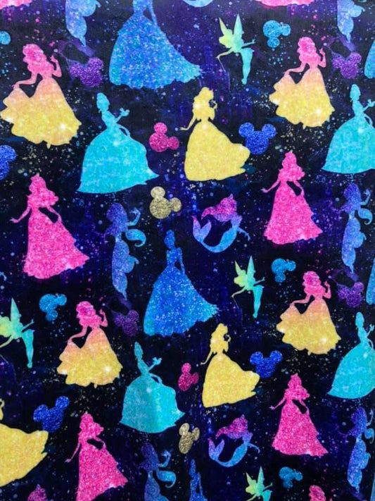 Serviette hygiénique lavable princesse minky