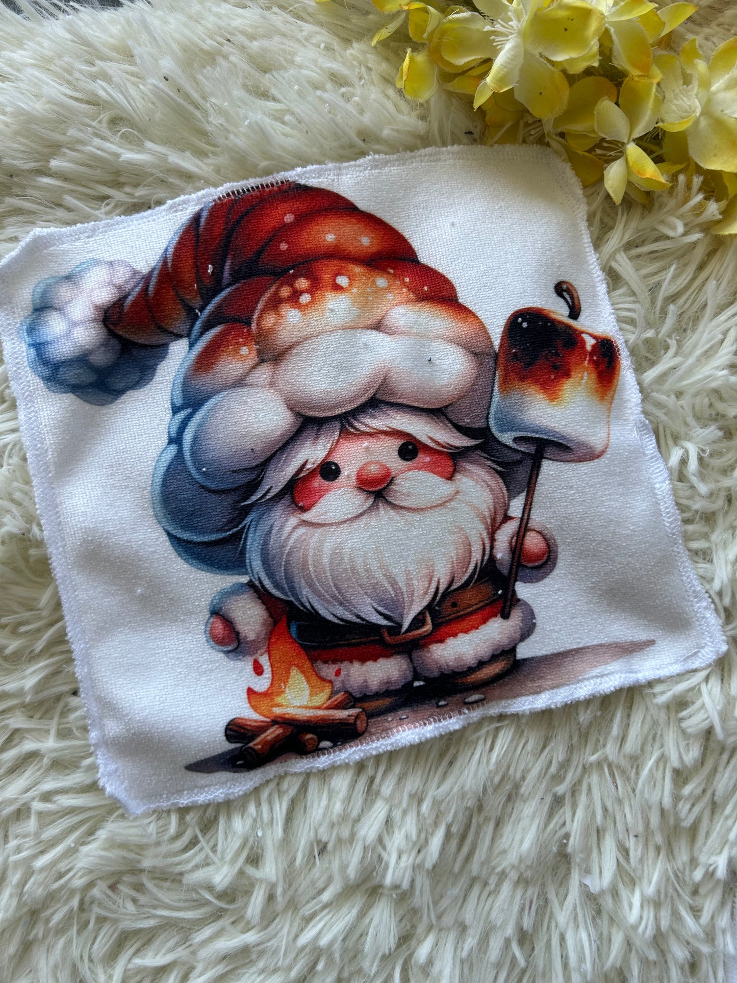 Débarbouillette gnomes smores