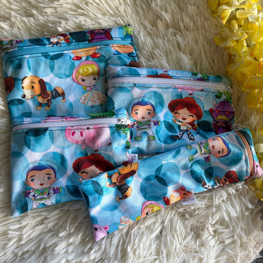 Kit sac à sandwich/collation/ustencile jouet