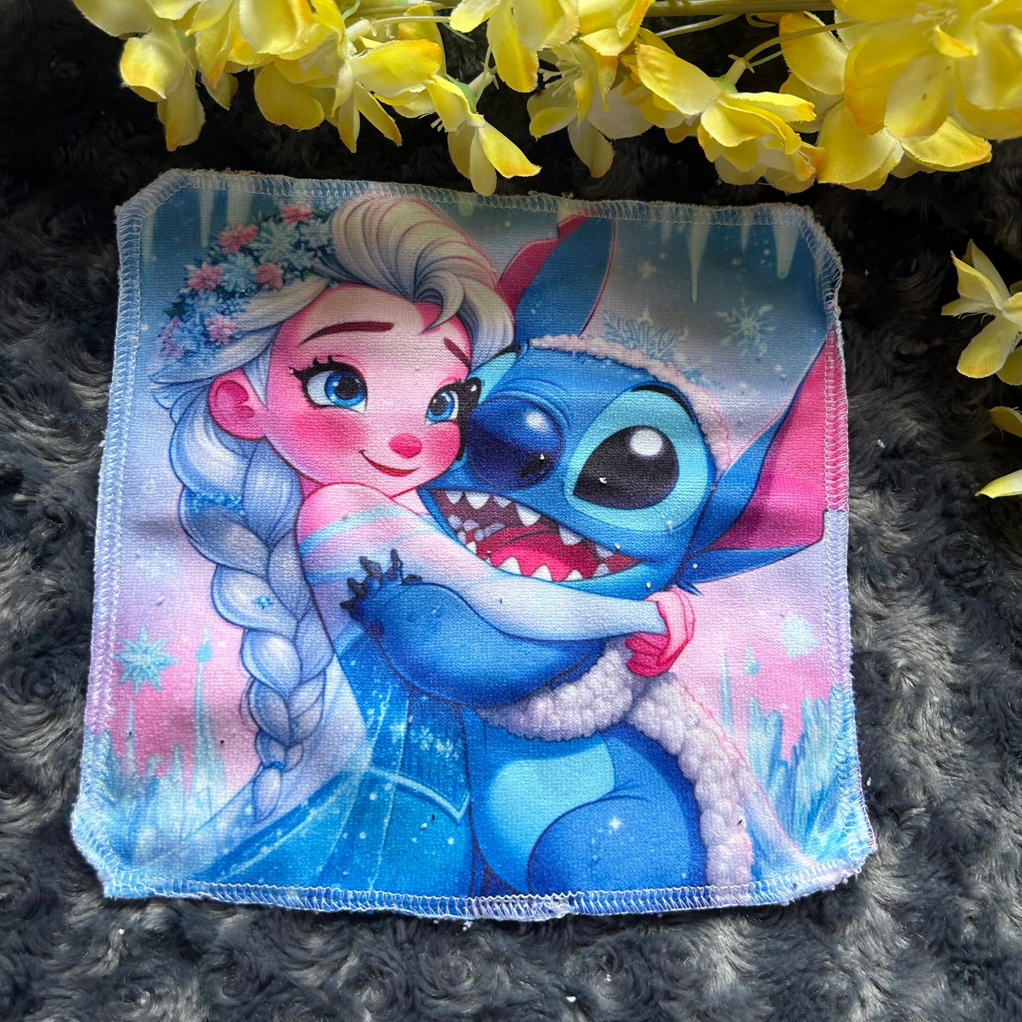 Débarbouillette stitch elsa