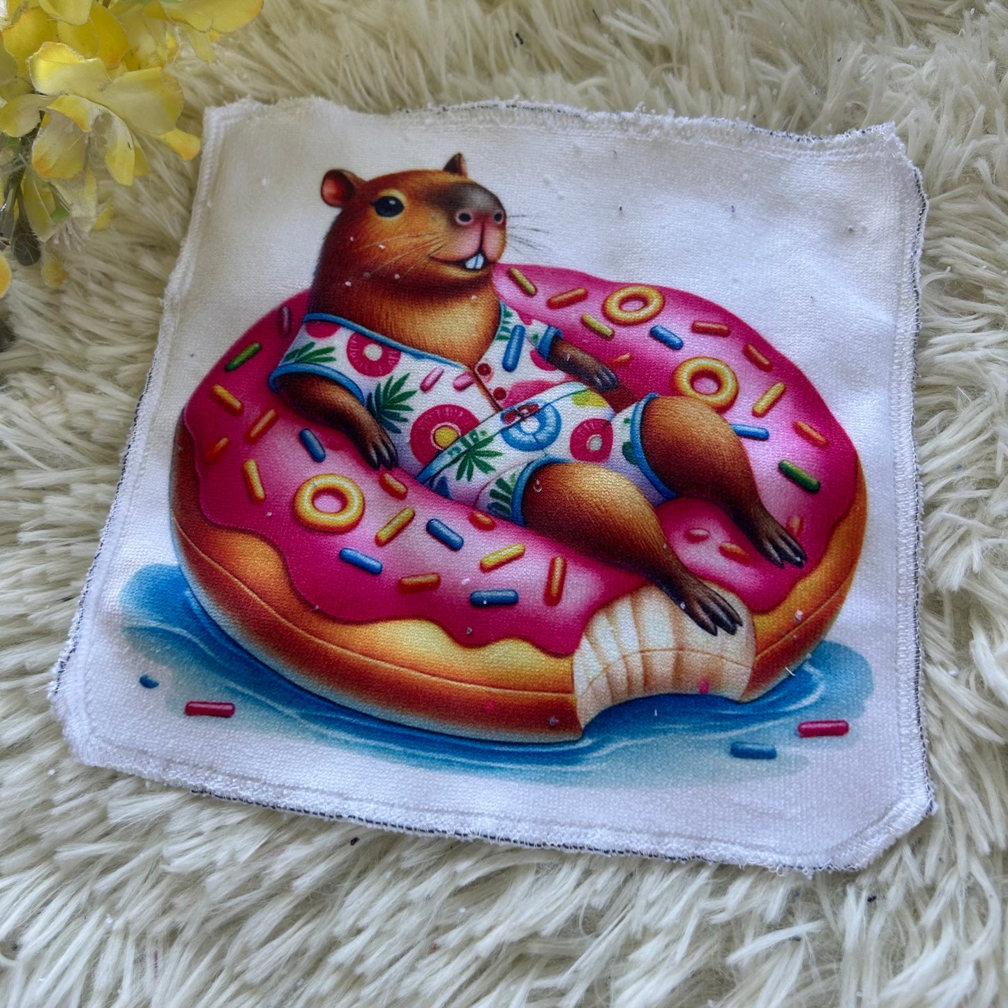 Débarbouillette capybarah