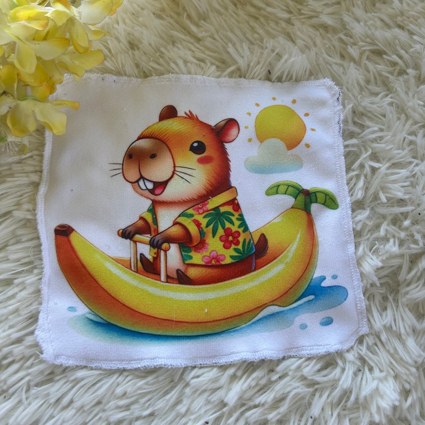 Débarbouillette capybarah