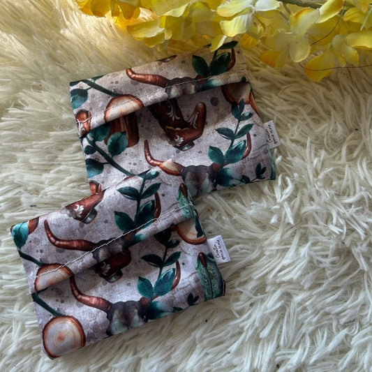 Pochette pour serviette cowboy