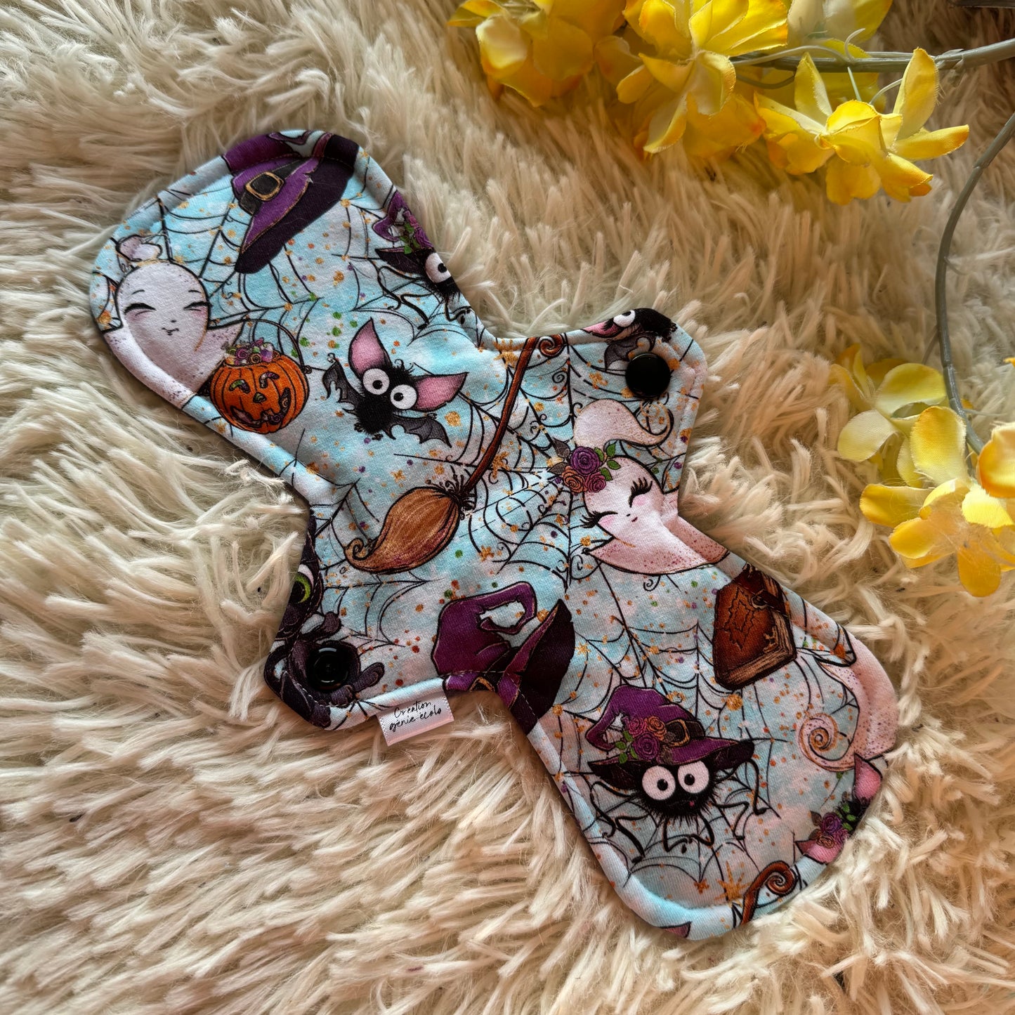 Serviette hygiénique 9" super halloween