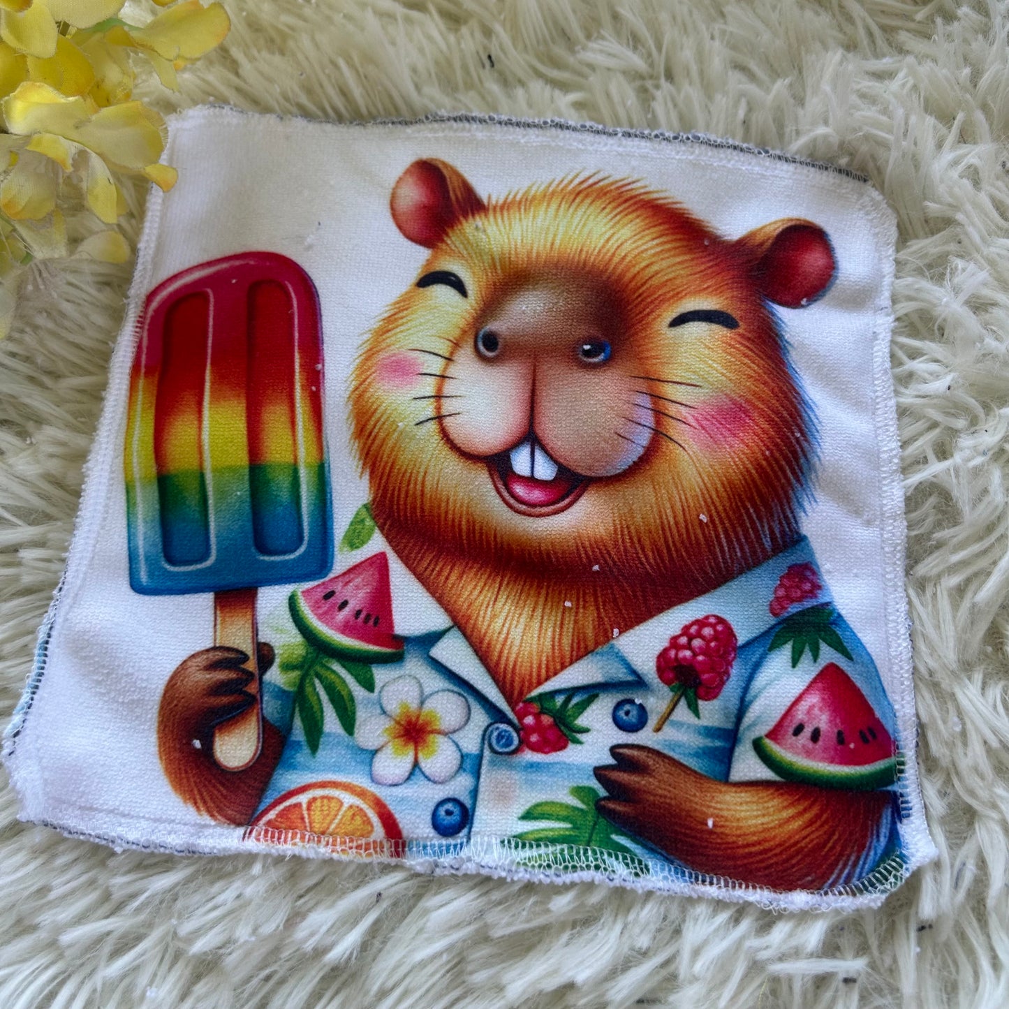 Débarbouillette capybarah
