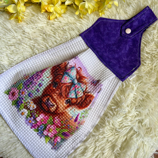 Serviette de four vache