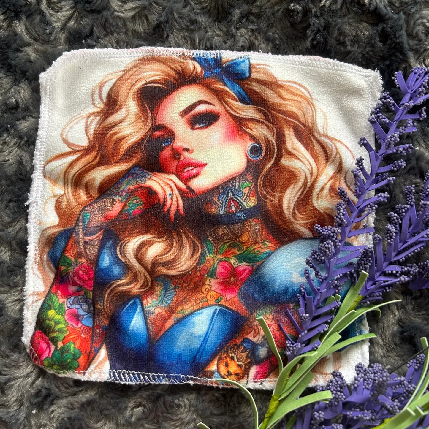 Débarbouillette princesse rebelle