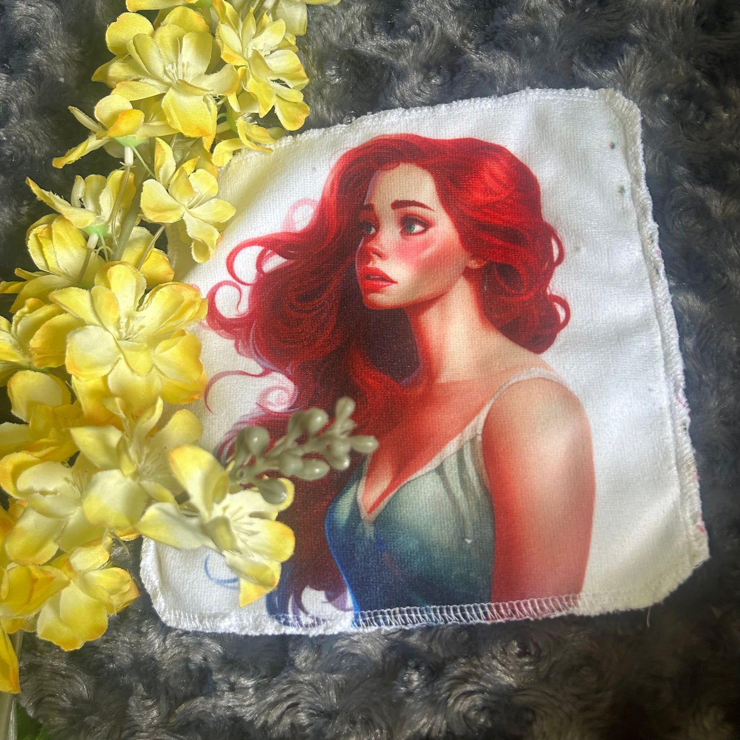 Débarbouillette princesse ariel