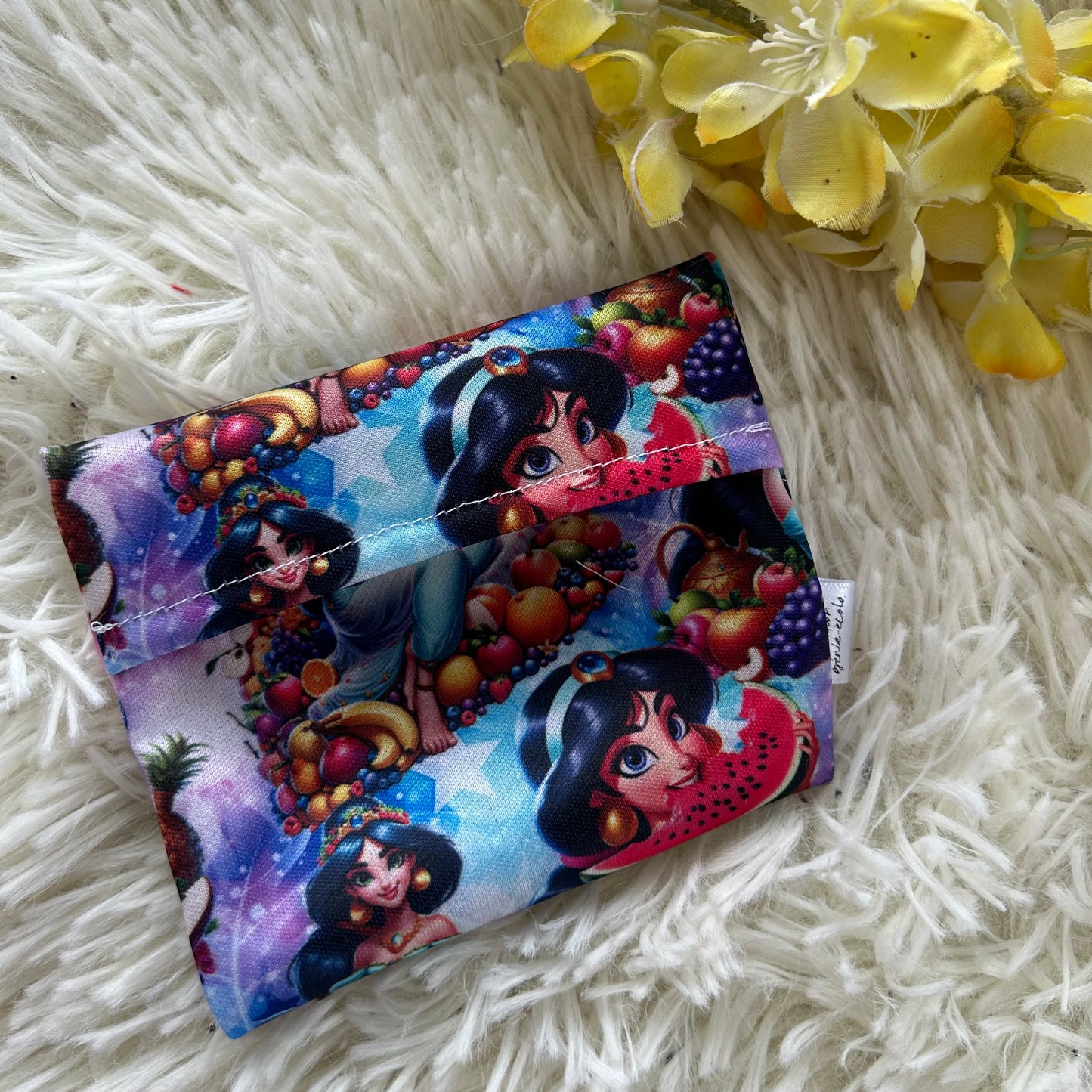 Pochette pour serviette hygiénique princesse