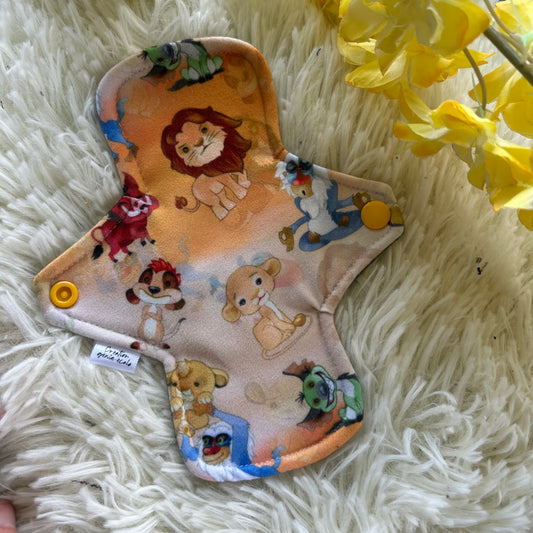 Serviette hygiénique 7” lion