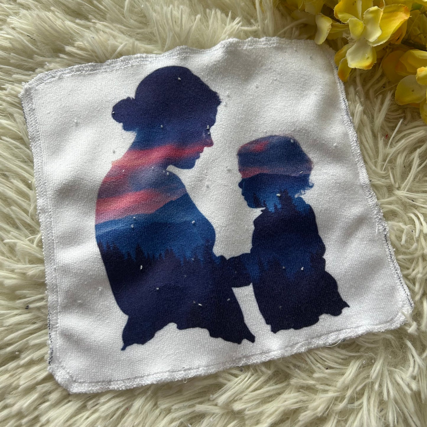 Débarbouillette maman