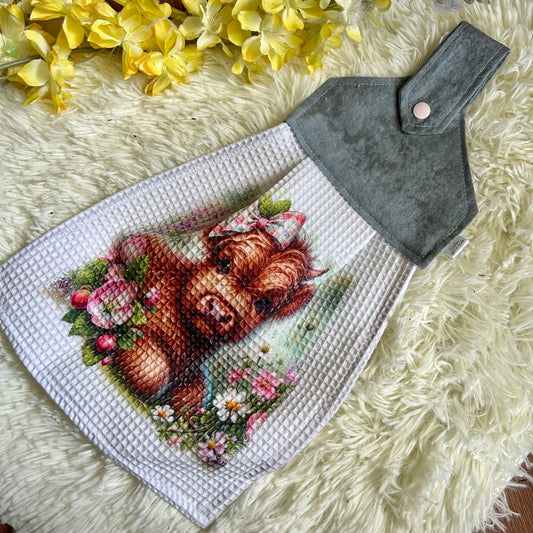 Serviette de four vache