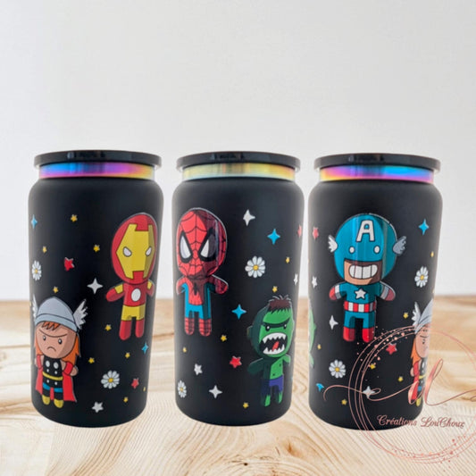 Gobelet super-heros louchoux