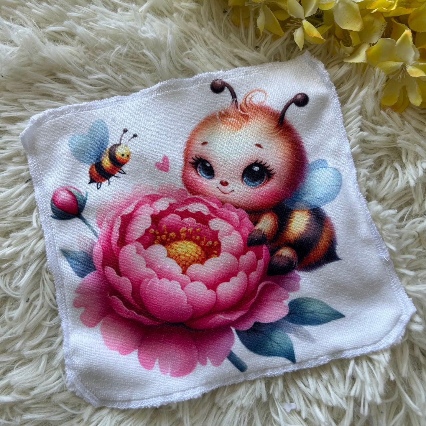 Débarbouillette animaux gnomes smores