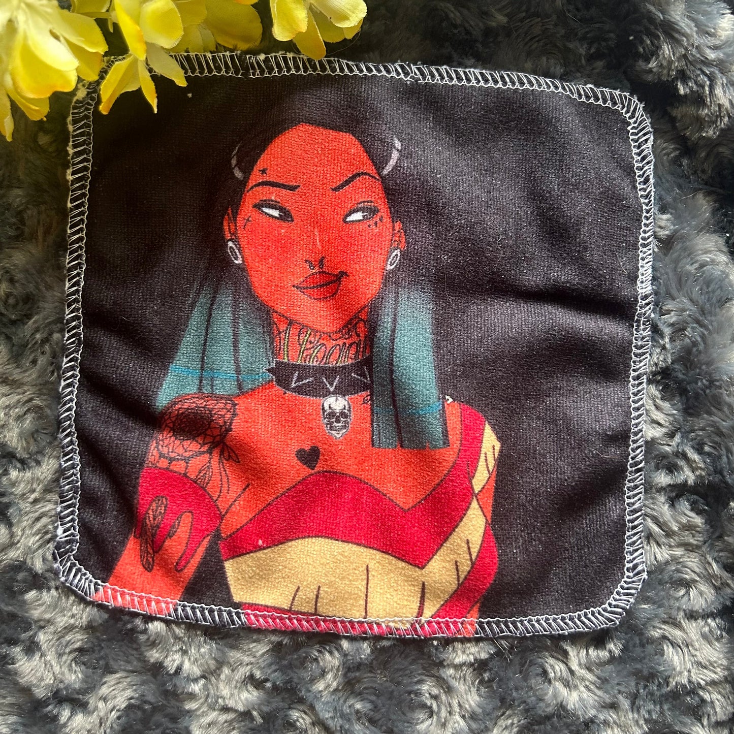 Débarbouillette princesse rebelle