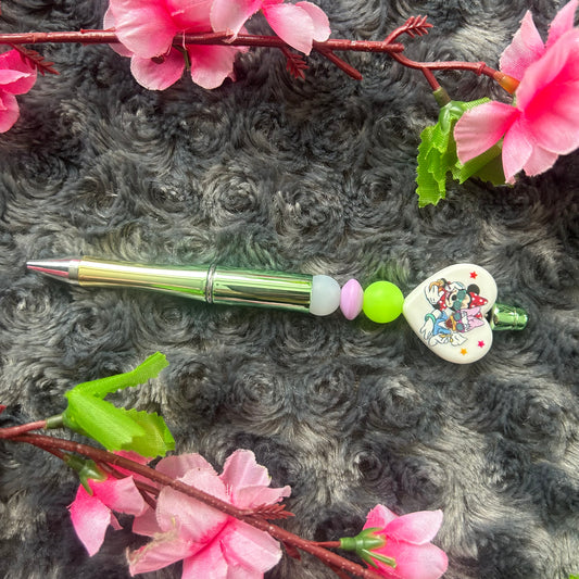 Stylo coeur souris